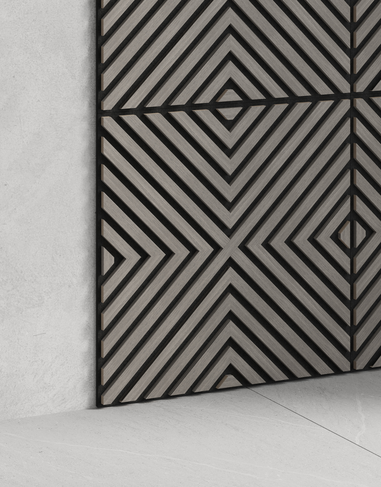 3D sienų panelės