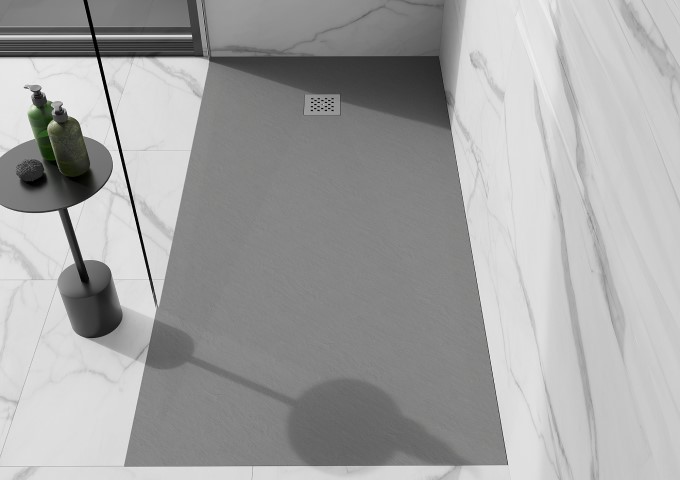 Dušai su padėklu Walk-in