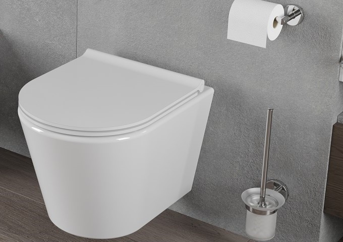 Pojemniai ir WC šepetėliai apvalūs