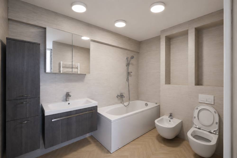 Baltos LED plafoninės lempos