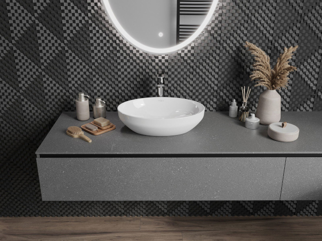 Didelė spintelė po praustuvą