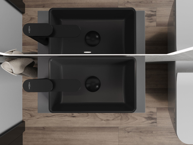 Vonios spintelė 50 cm pločio