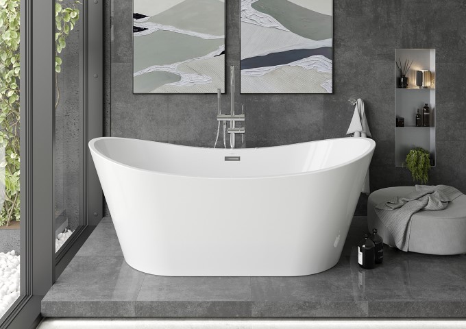 Laisvai pastatomos vonios 160x70