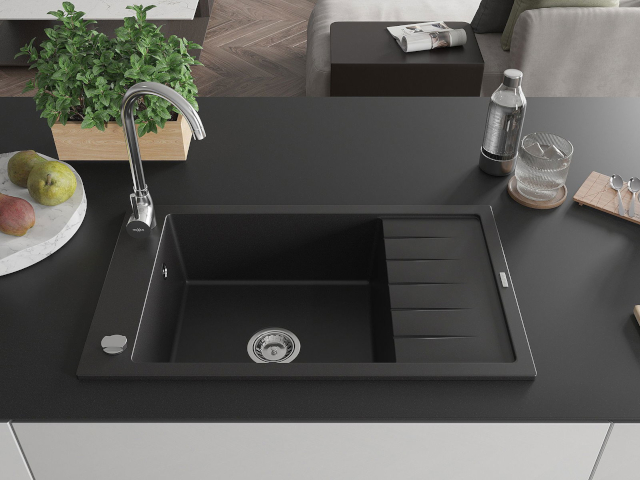 Kriauklė su nuleistuvu