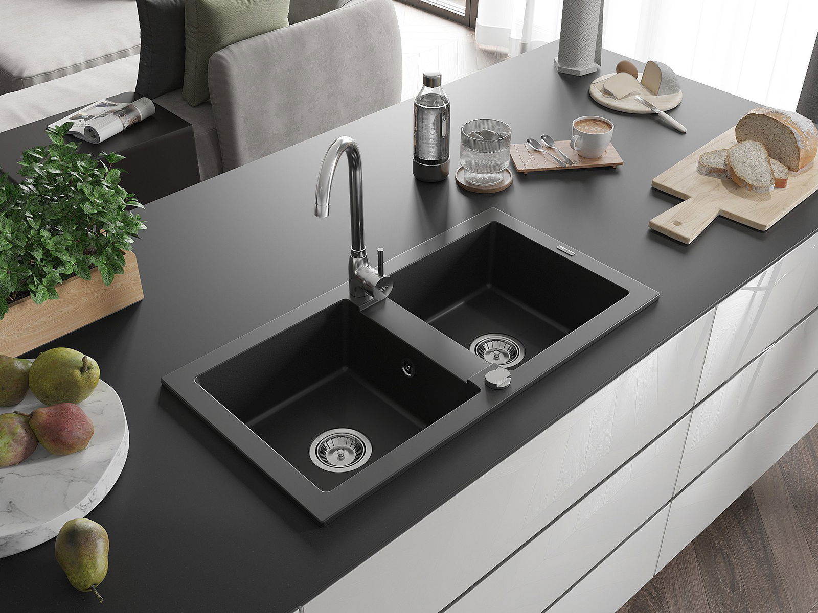 Dviejų skylių kriauklė