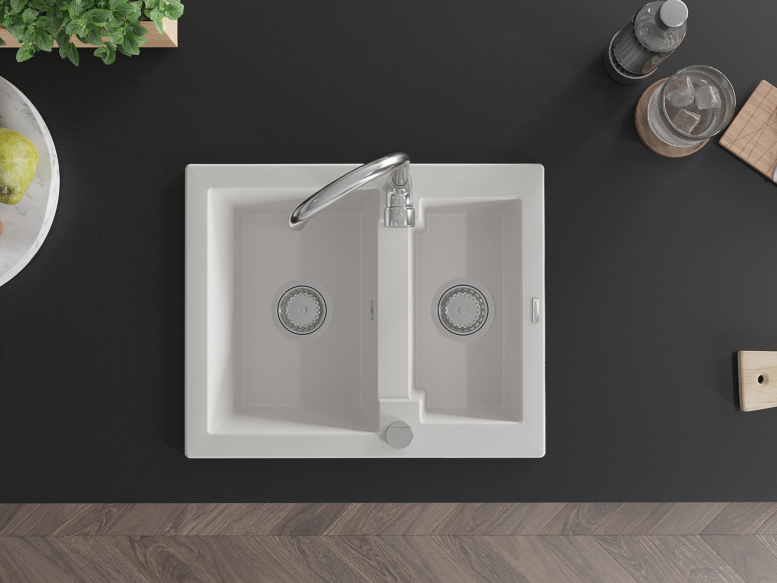 1,5 kameros Mexen kriauklė