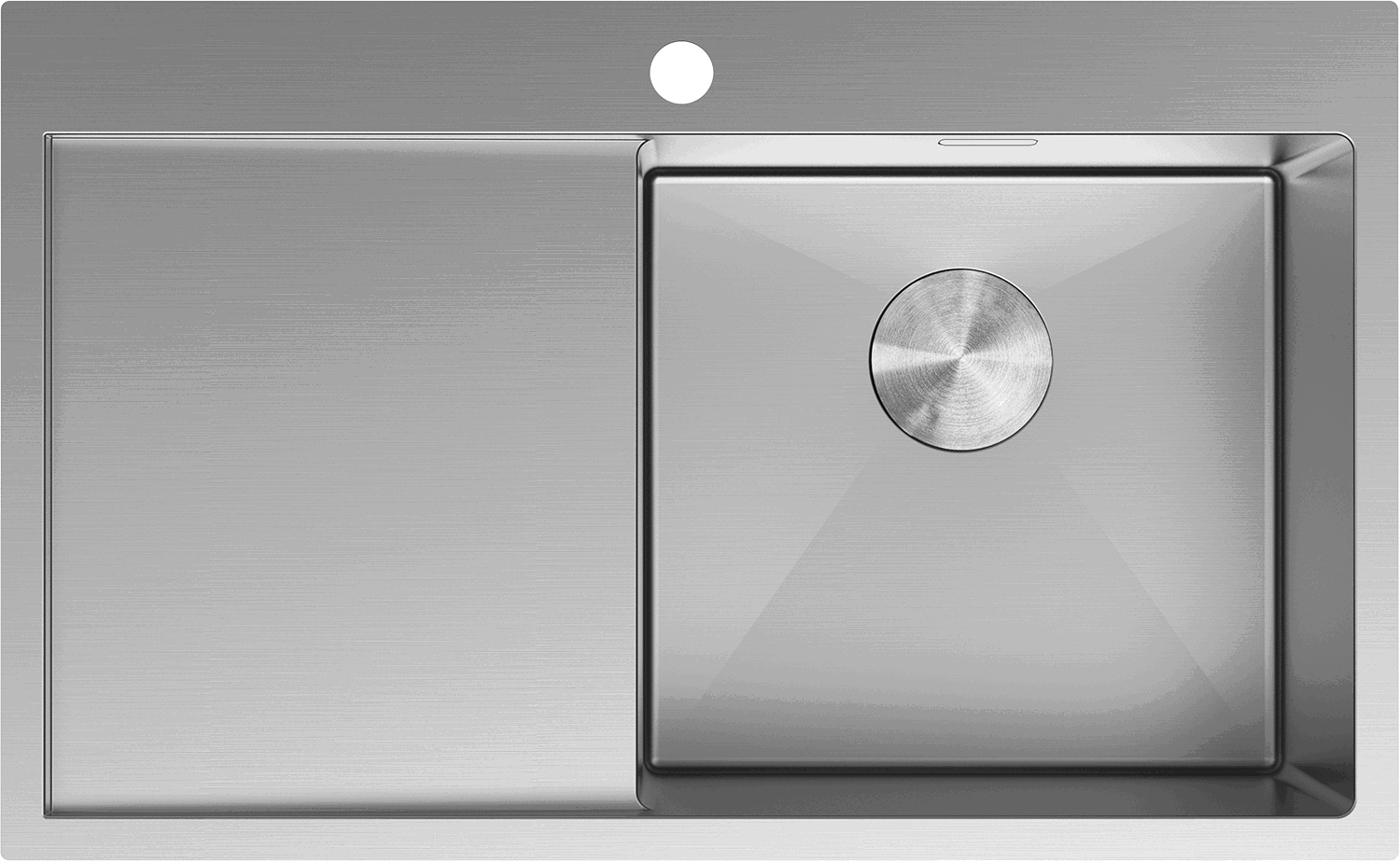 Plieninė kriauklė inox