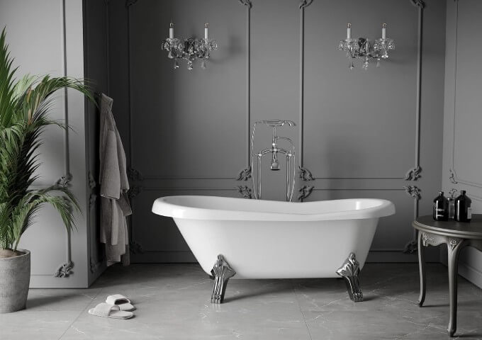 Stilingas vonios kambarys Lastryko