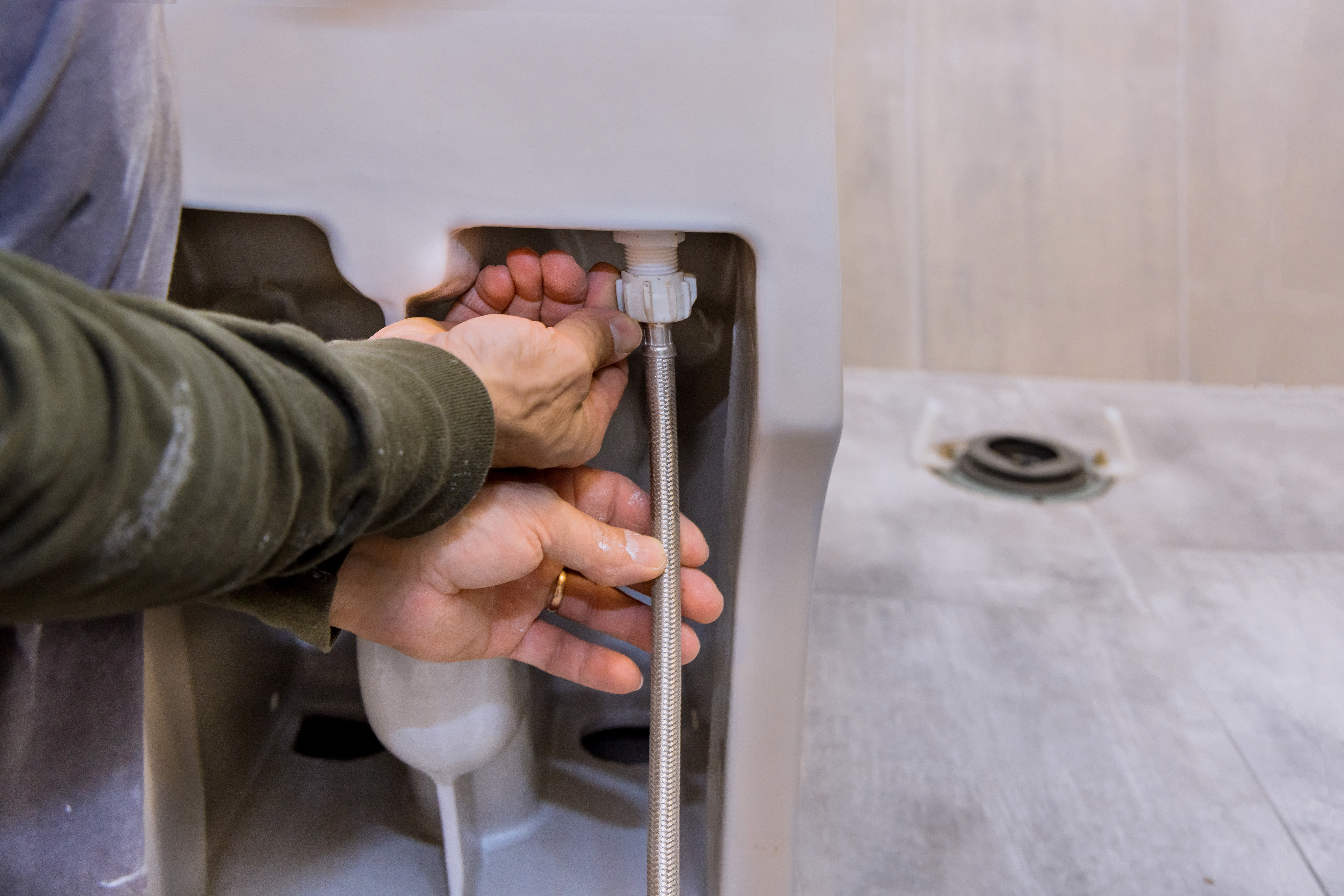 Kaip sumontuoti potinkinį rėmą WC?