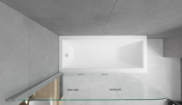 Vonia ir dušas kabina viename