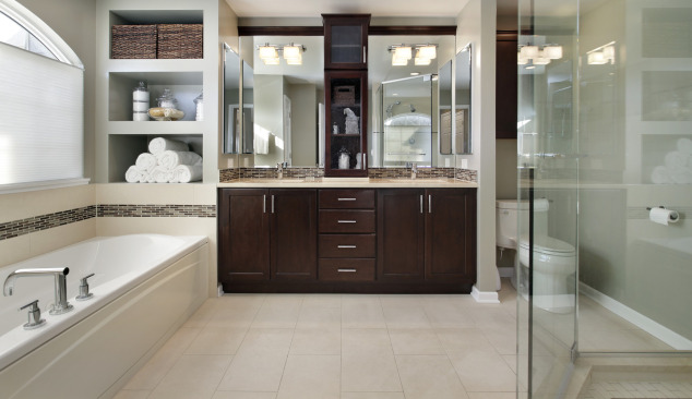 Įdomūs sprendimai vonios apdailai