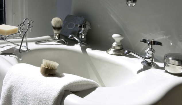 Pusapulkačiai - dekoratyvinis elementas didelėse ir mažose vonios kambariuose