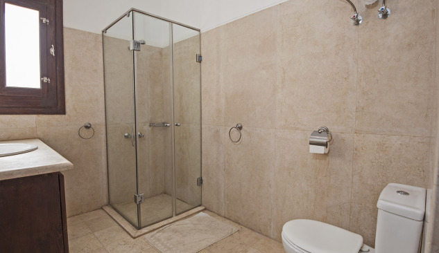 Modernus vonios kambarys - linijinis nutekėjimas sienoje ar grindyse?