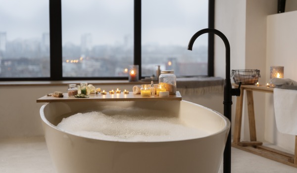 Jauki vonios kambarys – kaip jį įrengti? Pasinaudokite šiais paprastais triukais!