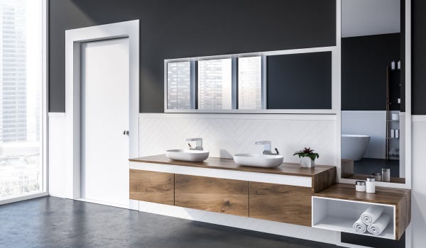 Kokį stalviršį voniai po praustuvu pasirinkti? Išsamus vadovas