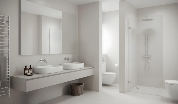Minimalistinis vonios kambarys – kaip įrengti paprastą, elegantišką ir funkcionalų interjerą? 