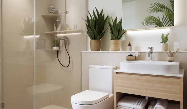 Kaip išsirinkti plyteles mažam vonios kambariui?